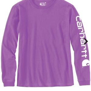 Carhartt Women's Long Sleeve Tee in Lavender